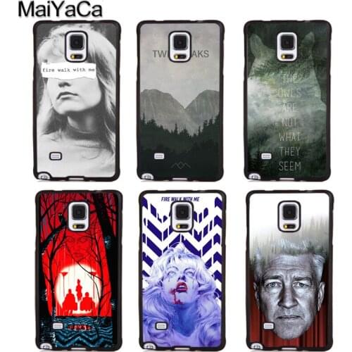 Fire walk with me twin peaks Case For Samsung A21S A20e A71 A51 A10 A40 A50 A70 Galaxy S20 Plus S10 S9 Note 20 Ultra
