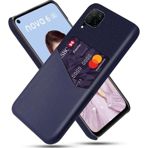 Business Phone Case For Huawei P40 Lite Y6P Y5P 2020 Cover Card Slots PU Leather Case For Huawei P40 Pro Lite Y5P Y6P 2020 Funda