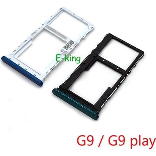 For Motorola Moto G9 Play / G9 Plus Sim Card Slot Tray Holder Sim Card Reader Socket