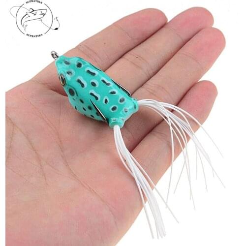 3D Eyes Artificial Anti-Corrosion High Quality Freshwater Soft Bait Bionic Thunder Frog 4cm/4.7g Silica gel Soft Fishing Lure