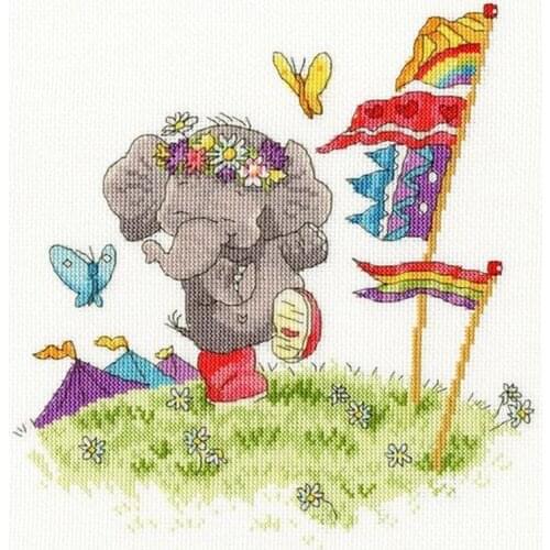 Top Manufacturer Embroidery Party Animal Funny Cross Stitch Australia with 100% Cotton Flosses & Free Shipping for Wall Decor