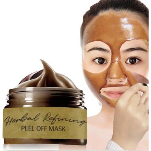 120ml Remove Blackhead Cleaning Mask Peel-off Mask Herbal Refining Beauty Tearing Pores Shrink Skin Care