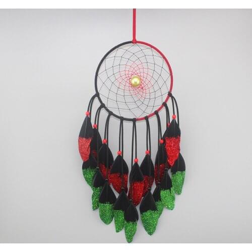 40CM fashion jewelry Hot Dreamcatcher Wind Chimes Indian Style white Feather Pendant Dream Catcher Gift