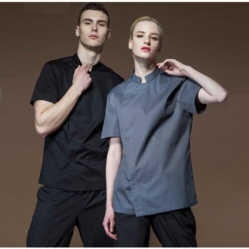 High Quality Restaurant Hotel Kitchen Man Woman Chef Jacket,Short Long Sleeve Chef Uniform,Food Service cozinha,cooking Coat N85