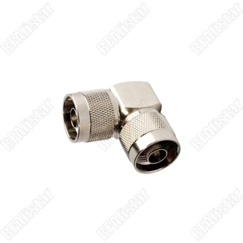 N-Type Adapter N Male to N Plug Right Angle RF Coaxial Adapter 90 degree 50 ohm