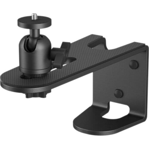 Projector Wall Bracket with Inch 1/4 Screw-Hole Platform 360° Adjustable, Load-Bearing 5Kg,for Micro-Projector
