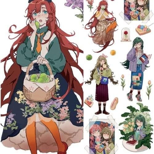 New Mori Girl Scrapbook Journal Materials Paper Washi Tape Stickers