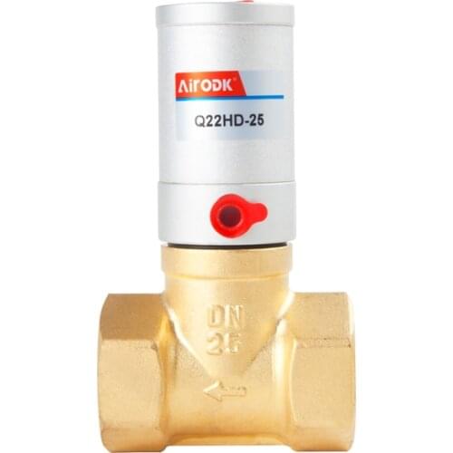 Air control air cylinder Solenoid Valve DN15/20/25/35/40/50 Normally Closed Pneumatic for Water Oil Air Gas Cut Off valves