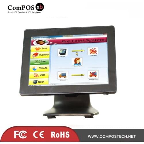 Windows Point of sale Touch POS all in one Cash register 15 inch POS systems For Retail