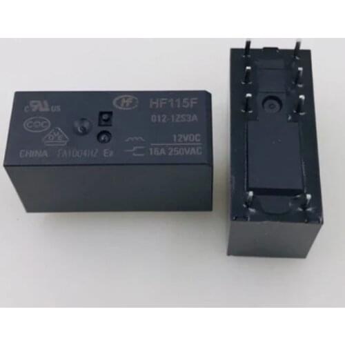 HF115F/012-1ZS3 16A 12V 8pin Power Relay