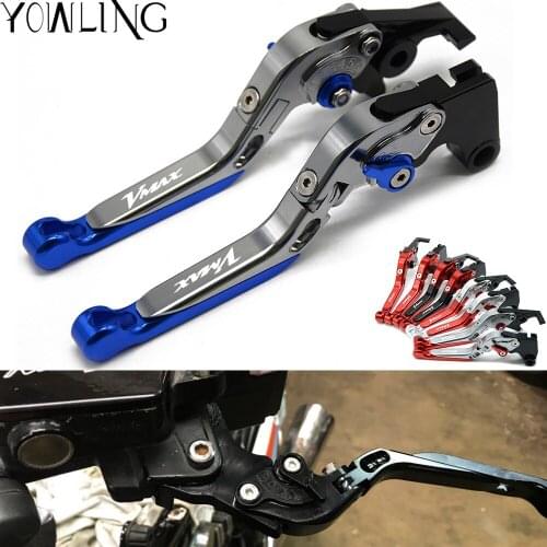 CNC Motorcycle Brake Clutch Levers VMAX LOGO For YAMAHA V-MAX VMAX 1200 1996 1997 1998 1999 2000 2001 2002 2003 2004 2005 2006