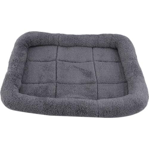 Pet Dog Bed Mat Warm Fleece Blanket Sofa Mat House Nest Fall Winter Sofa Pet Fleece Warm Cat Bed For Cat Lounger