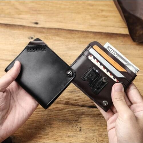 European and American trend Amazon source cowhide card holder activity card holder