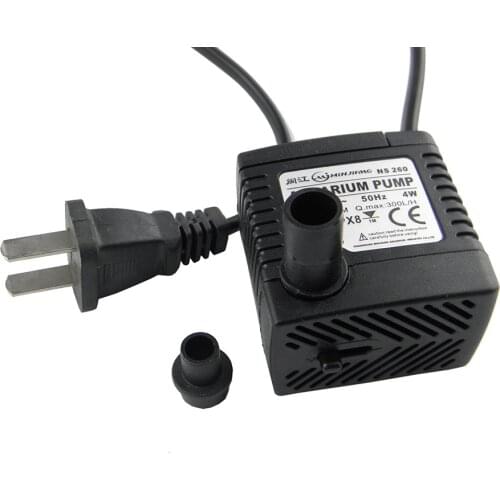 NS260 Mini AC 220-240V Water Pump for Promoting Water Circulation and Fountain