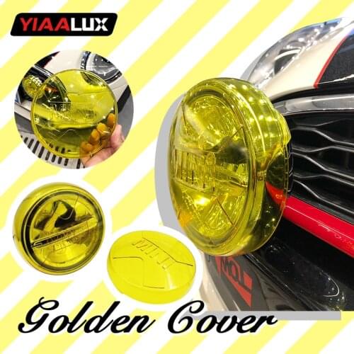 Mini cooper rally auxiliary light cap front bumper led light cover