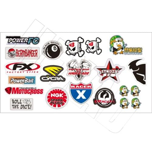 WPL MN 1/12 and 1/16 climbing model toy remote control car sticker