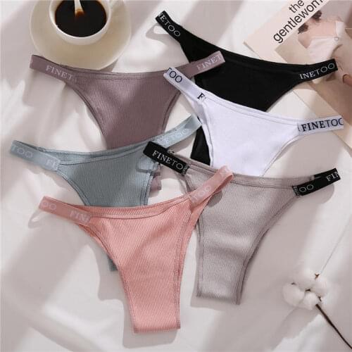Sexy Panties Thong Pantys Underwear Womens Panties Cotton Briefs Female Underpants Solid Color Intimates Lingerie for Women