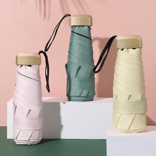 BOOMJOY Sun Umbrella Parasol Lightweight Strong Compact with Easy Auto Open Close Button for Single Hand Use for Men & Women