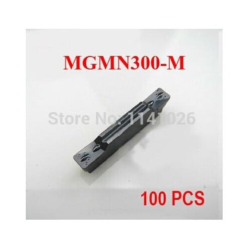 100PCS MGMN300 -M carbide turning insert ,Factory outlets,cutting insert,cnc,machine for Grooving Holder MGEHR & MGIVR