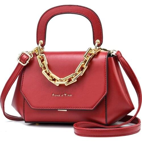 2021 new Trend chain handbag fashion clamshell chain messenger bag Tote Bag With Chain Strap Shoulder Bag Samll Crossbody Bag