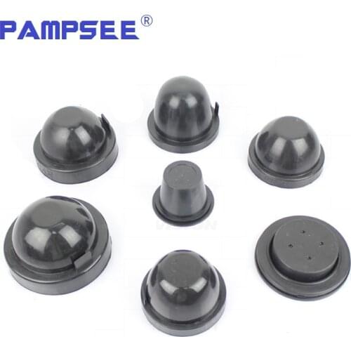 Car Head Lamp Retrofitting Soft Rubber Waterproof Dustproof Cap Cover For HID LED Headlight Installation 2PCS 100mm90mm82mm75mm