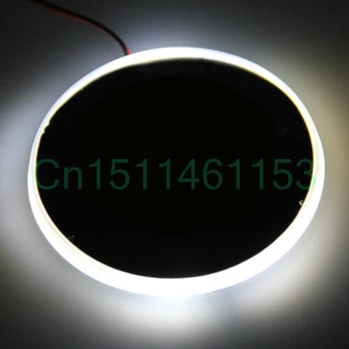 Free Shipping 1pc/lot car-styling 12V 82mm LED Car Sticker Logo Badge Emblem Lamp Light For BMW 3 5 7 Series