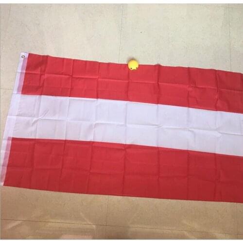 Free shipping xvggdg Austria Flag 90x150cm/ 3x5 Feet British Flag Home Decoration Hanging Flag Banner for Sports