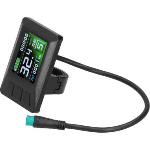 Electric Bike 24V 36V 48V KT-LCD7C Display with Waterproof Connector Electric Bicycle Power Indicator Display Color Screen