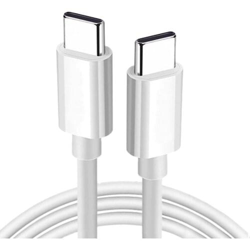 1/2 Meter Usb PD Type C Cable Usb-C To Usb-C Cable Super Fast Charging QC4.0+ for Samsung Galaxy Note10 Plus Note 10 + Macbook