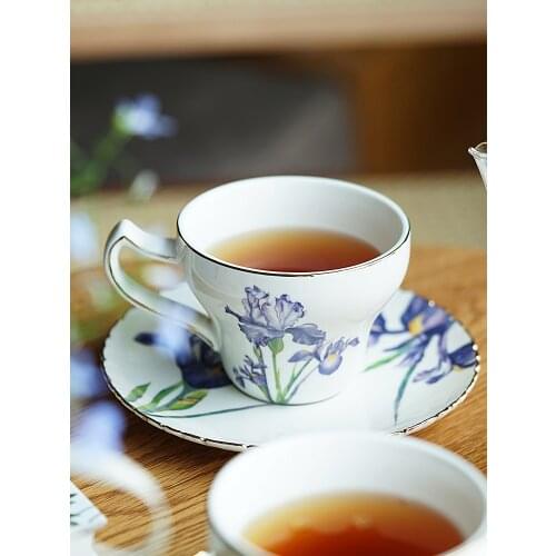 Coffee cup lovers Cup English afternoon tea cup ceramic European light luxury coffee cup dish