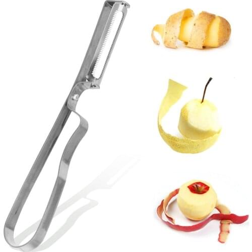 Kitchen Tool 1pc Stainless Steel Peeler Zester Vegetable Peeler Knife Slicer Peeler Razor Sharp Cutter