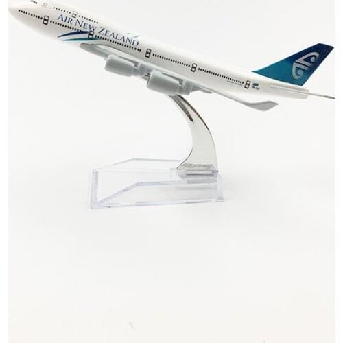 Airplane Model 16cm Air New Zealand Boeing 747 Plane Model Aircraft Model 1:400 Diecast Metal Airplanes Plane Toy Gift