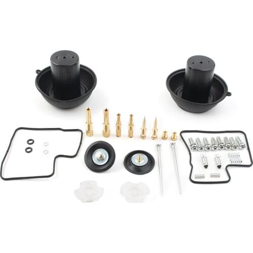 2Sets Motorcycle Carburetor Repair Kit Rebuild Set for 1994-2003 Honda Steed 600 Shadow VT600 VLX600 Diaphragm