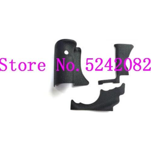 A Set of 3PCS New original Bady rubber (Grip+left side+thumb) For Canon FOR EOS 7D Mark II 7DII 7D2 7DM2 SLR(Without Adhesive