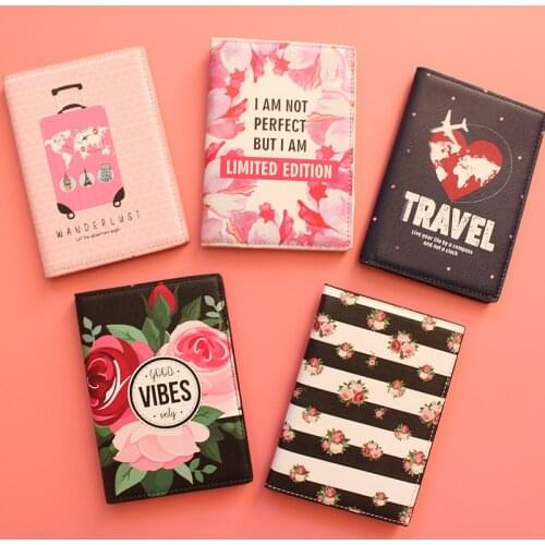Various Travel Passport Cover 14*10CM PU Leather Passport Holder Credit Card Holder,Card Bag,Business Porte Carte Simple