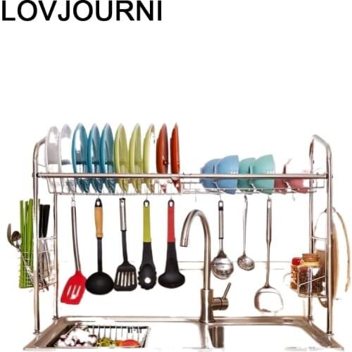 Organisateur Accessories Organizer Almacenamiento Stainless Steel Cocina Organizador Cuisine Cozinha Kitchen Storage Rack Holder
