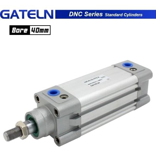 DNC Series Aluminum Standard Air Cylinder Bore 40mm festo type DNC-40-100-PPV-A Double Acting Pneumatic Cylinder