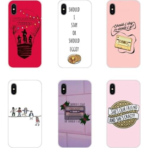 Should stay should Stranger Things Silicone Phone Case For Apple iPhone X XR XS 11Pro MAX 4S 5S 5C SE 6S 7 8 Plus ipod touch 5 6