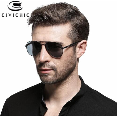 Chic Polarized Sunglasses Men Classic Lunettes Homme Frog Eyewear UV400 Gafas De Sol Hombre Cool Glasses for Pilot Police E239