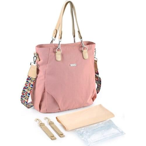 Insular Large capacity Baby diaper bag for mom Brand multifunction baby nursery bags with bottle and wet 8 colors