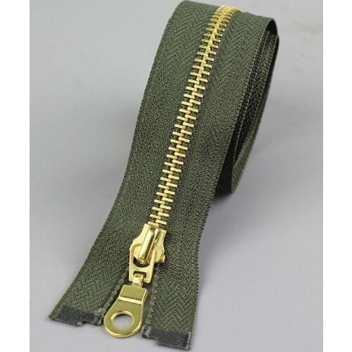 XUNZHE 2 PCs/lot 80cm Copper Zipper Multicolor Car Lock Zipper DIY Down Jackets/Coats Sewing Accessories