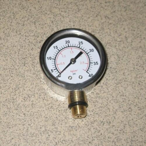 1pc vacuum pressure gauge for sand tank accessories swimming pool waterscape, fountain, court, digital vacuum pressure gauge kit