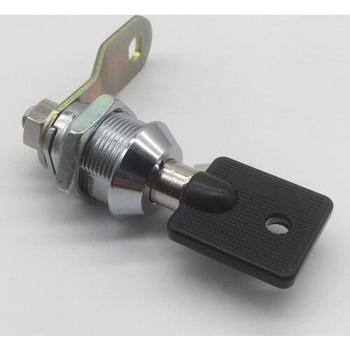 5 pieces 23mm 90 degrees turned tubular cam lock metal locker lock