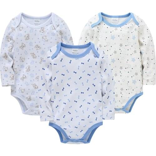 Ropas Bebe De Infant Baby Girls Bodysuit Newborn Baby Girl Boys Clothes Body Long Sleeve 100% Cotton Babys Underwear Pajamas