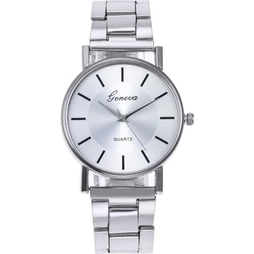 2020 Luxury Watches Stainless Steel Silver Mesh Strap Ladies Wrist Watches Casual Women Quartz Bracelet Watch Reloj Mujer#28