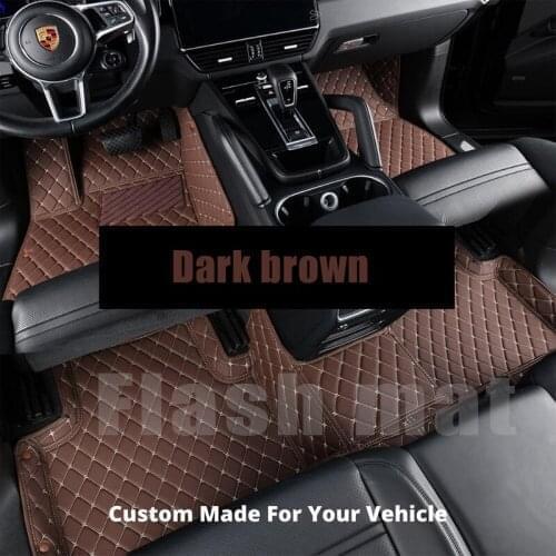 WLMWL Custom leather car mat for CHANA all models CS35 Alsvin Benni CX20 CS75 CX30 CS15 CS95 CS55 automobile carpet cover