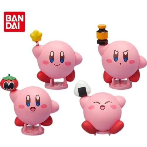 Japan Original EX Gashapon GSC Kirby Corocoroid Series Clay Hand-Model Anime Action Figures Collectible Ornaments Toys for Kids