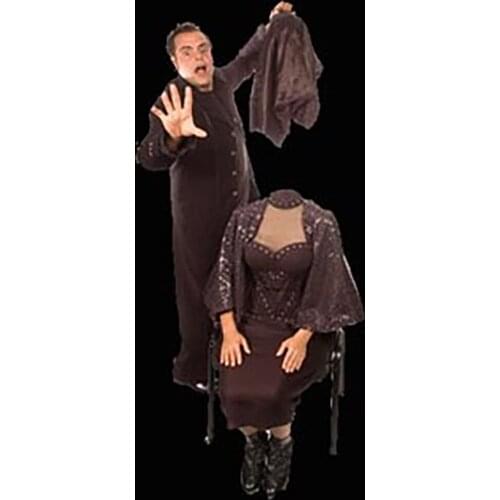 Head off Illusion Magic Tricks Take Off Head Magia Magician Stage Classic Body Move Gimmick Props Mentalism Large Magic Show