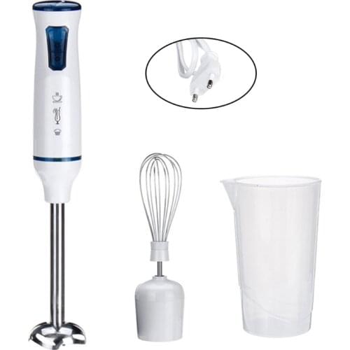 Powerful 1000W 3-in-1 Hand Immersion Hand Blender 2 Speeds, Includes 304 Stainless Steel Stick Blender, Mixing Beaker, Food Proc