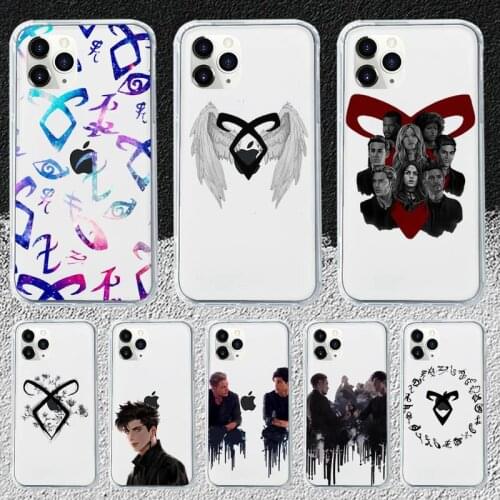 TV Series Shadowhunters TPU Soft Phone Case Transparent for iPhone 11 12 mini pro XS MAX 8 7 6 6S Plus X 5S SE 2020 XR